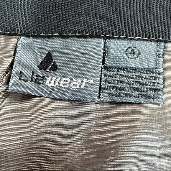 Liz Wear Gray Wool Fringe Wrap Maxi wrap Dress Sz 4 - Picture 10 of 11